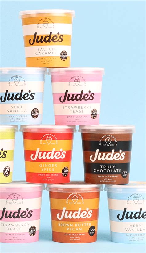 ASHA Rebrands Jude’s Ice Cream   Logo Designer