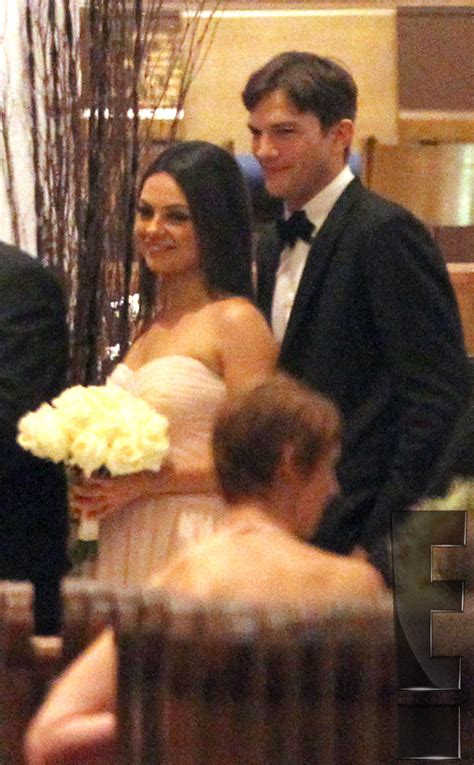 Ashton Kutcher and Mila Kunis Attend His Brother s Wedding ...