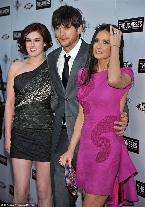 Ashton Kutcher praises Demi Moore s daughter Rumer Willis ...