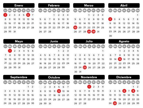 Así será el calendario laboral de 2018 | Economía | Cadena SER