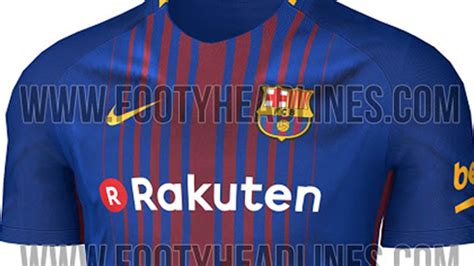Así será la camiseta oficial del FC Barcelona 2017 / 2018