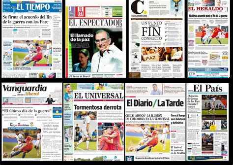 Así titularon los periódicos colombianos   Hacemos Memoria