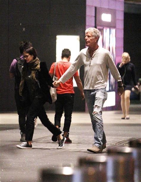 ASIA ARGENTO and Anthony Bourdain Out and About in New ...