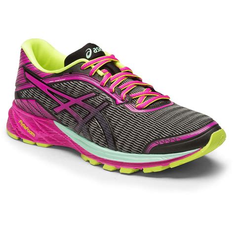Asics DynaFlyte   Womens Running Shoes   Black/Pink Glow ...