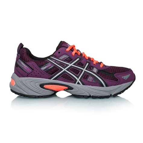 Asics Gel Venture 5   Womens Trail Running Shoes   Dark ...