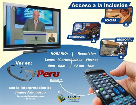 Asociacion de Sordos de Lima: Canal 7 Tv Peru para Sordos
