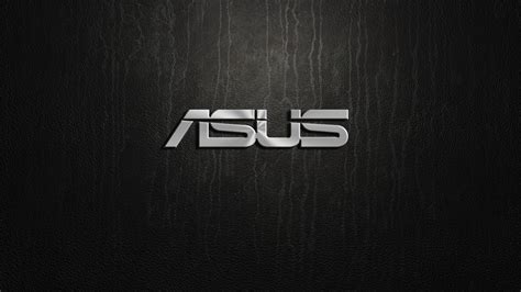 Asus silver logo on black background   HD wallpaper ...