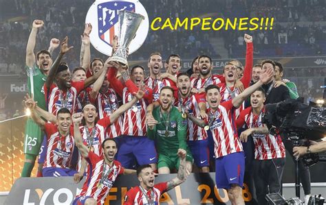 Atlético de Madrid Campeón de la Europa League 2018