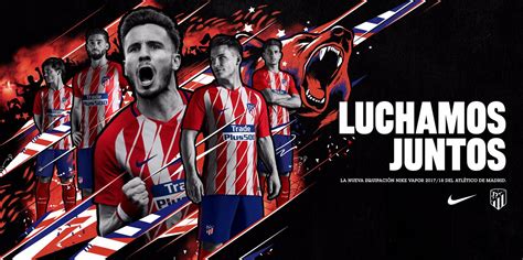 Atlético Madrid 17 18 Home Kit Released   Footy Headlines
