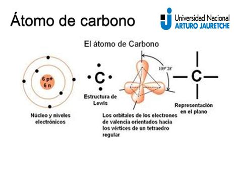 Átomo de carbono.   ppt video online descargar