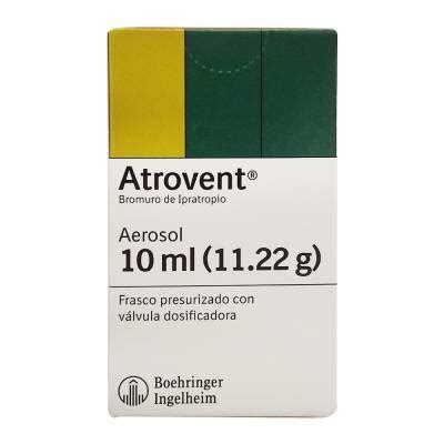 Atrovent 14 g suspensión en aerosol 10 ml | Superama a ...