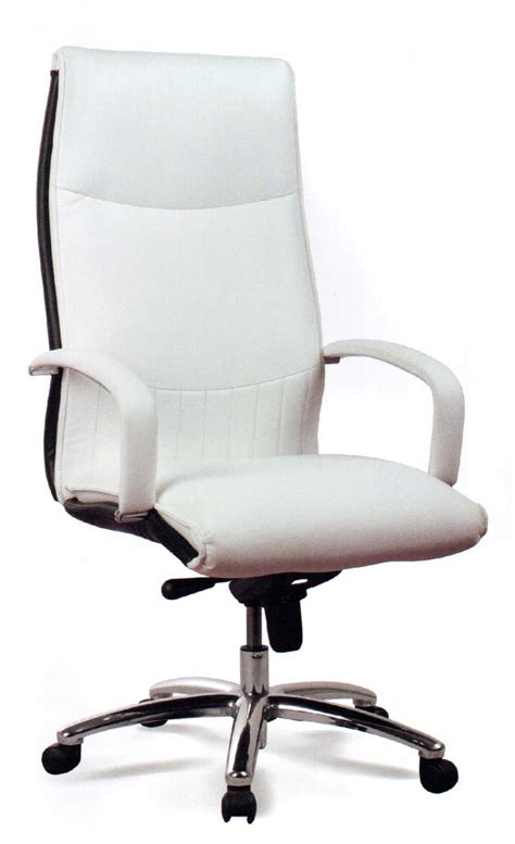 Attachment white executive office chair  1250 ...
