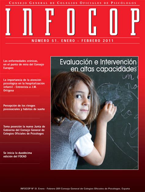 Aupatuz: INFOCOP. Revista de psicología. Nº 51 ...