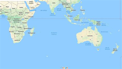 Australia estará más al norte en los mapas de ...