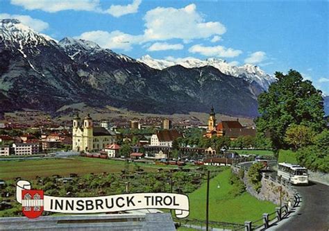 AUSTRIA TIROL INNSBRUCK 2 x scenic postcards 1960s | eBay