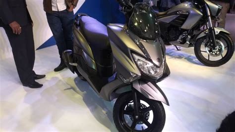 Auto Expo 2018: Suzuki Burgman Street 125 scooter is a ...
