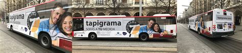 Autobús Tapigrama – Ana Ortiz Publicidad