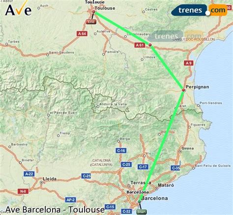 AVE Barcelona Toulouse baratos, billetes desde 17,40 ...