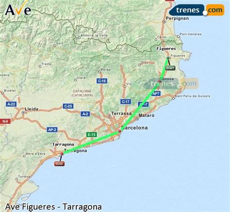 AVE Figueres Tarragona baratos, billetes desde 34,35 ...
