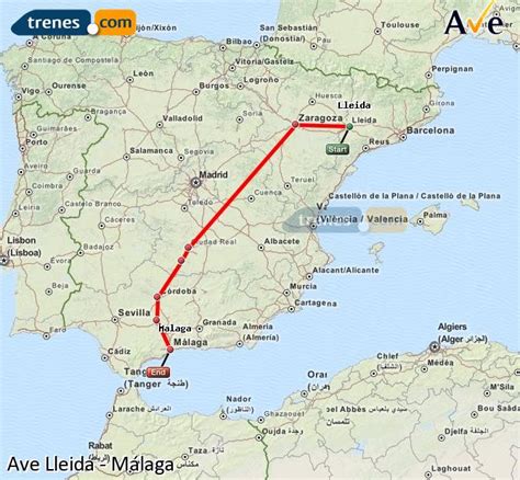 AVE Lleida Málaga baratos, billetes desde 49,60 €   Trenes.com