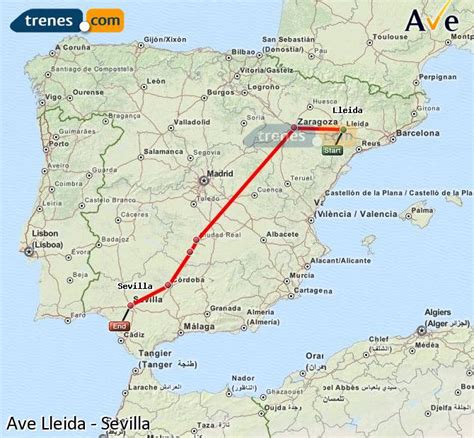 AVE Lleida Sevilla baratos, billetes desde 51,65 ...