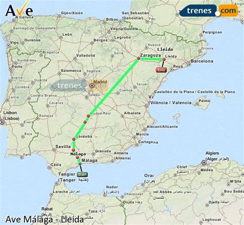 AVE Málaga Lleida baratos, billetes desde 31,00 €   Trenes.com