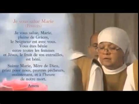 AVE MARIA  Francês /AVE MARÍA  Francés /HAIL MARY  French ...