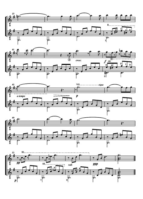 AVE MARIA Franz Schubert Classical Guitar Sheet Music ...