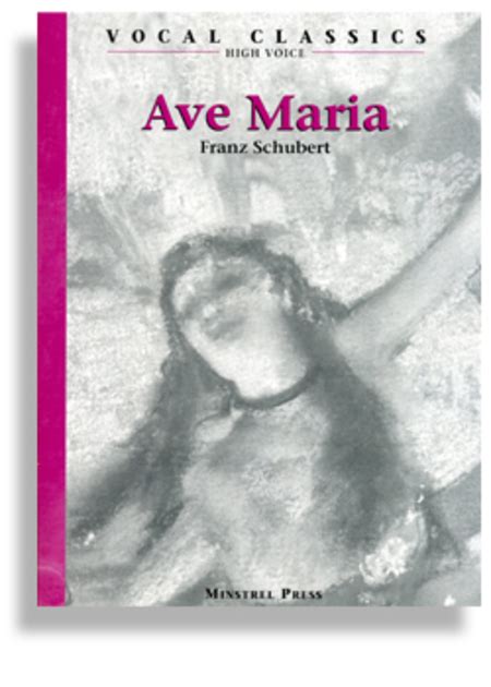 Ave Maria High Voice * Schubert Sheet Music By Franz ...