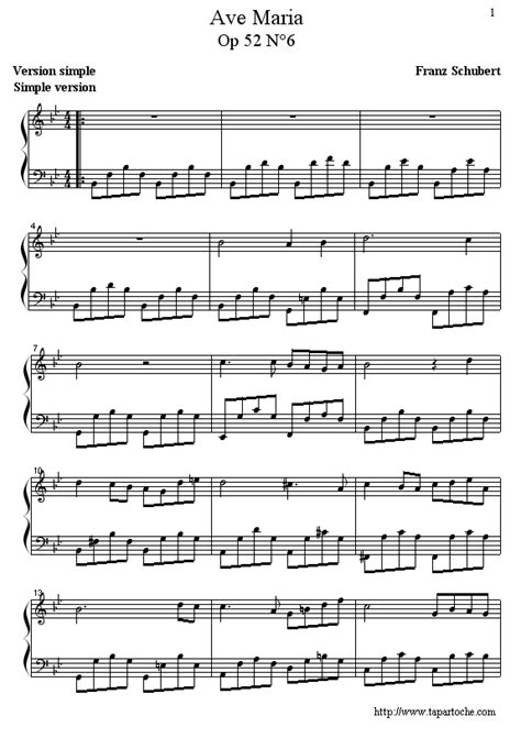 Ave Maria  Pianoforte  version 3
