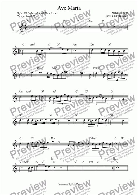 Ave Maria Schubert Classical Guitar Sheet Music Pdf   ave ...
