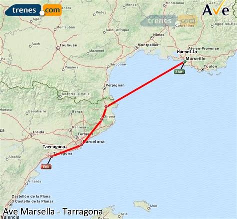 AVE Marsella Tarragona baratos, billetes desde 65,00 ...