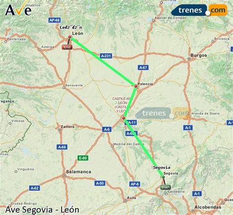 AVE Segovia León baratos, billetes desde 12,55 €   Trenes.com