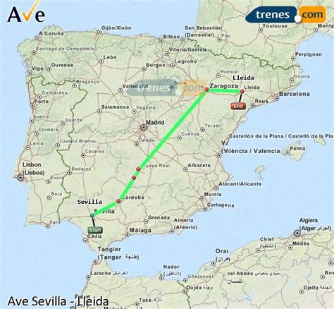 AVE Sevilla Lleida baratos, billetes desde 51,10 ...
