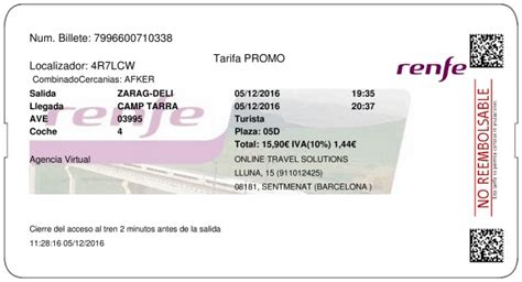 AVE Zaragoza Tarragona baratos, billetes desde 12,05 ...