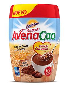 AvenaCao, el desayuno con copos de avena solubles y cacao ...