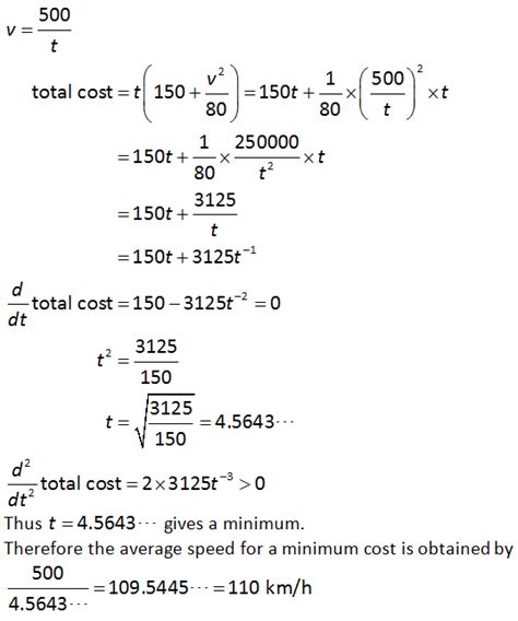 Average Speed for Minimum Running Cost | Prime Education