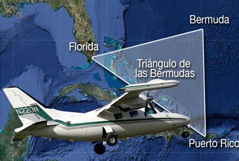 Avión desaparece en el Triangulo de las Bermudas ...