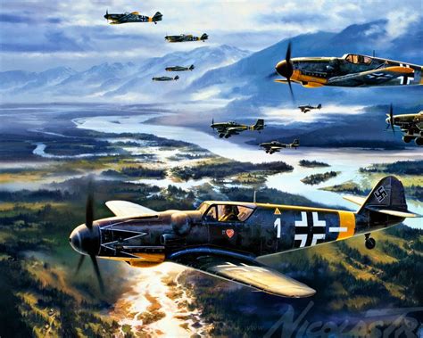 Aviones de guerra clásicos 3D   1280x1024 :: Fondos de ...