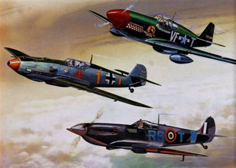 Aviones famosos de caza de La Segunda Guerra Mundial ...