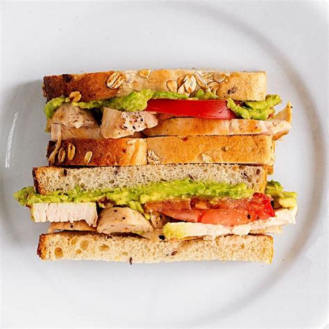 Avocado, Tomato & Chicken Sandwich Recipe   EatingWell