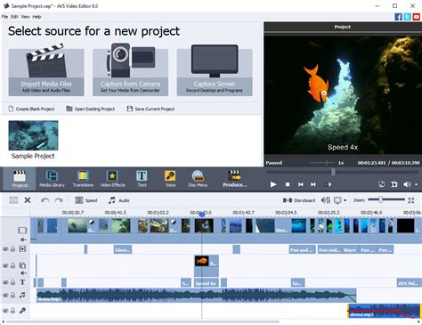 AVS Video Editor   easy video editing software for Windows.