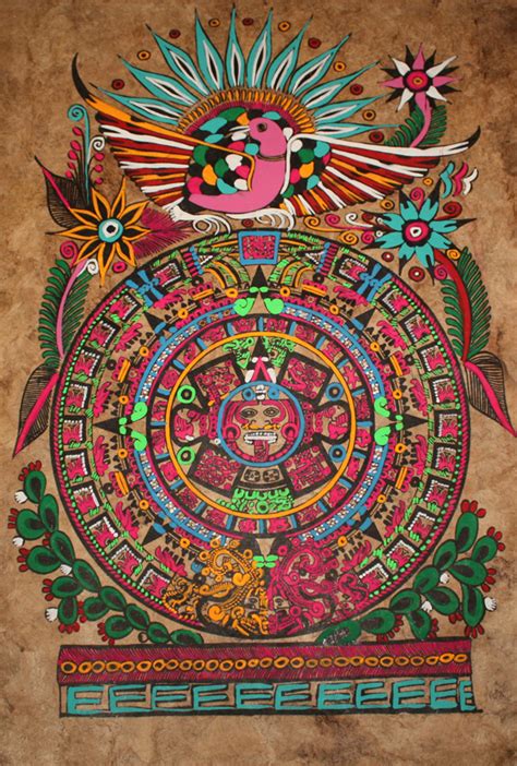 Aztec calendar stone   Wikipedia, the free encyclopedia ...