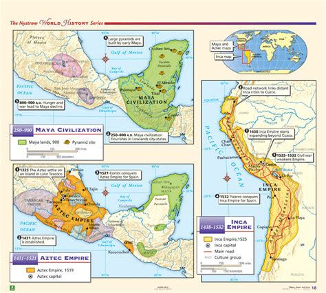 aztec inca maya map Quotes