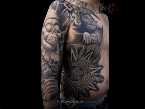 Aztec Tattoo Tatuajes Aztecas   YouTube