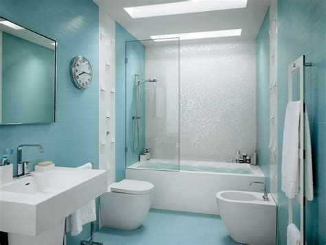 Azulejos para baños modernos   cien ideas geniales