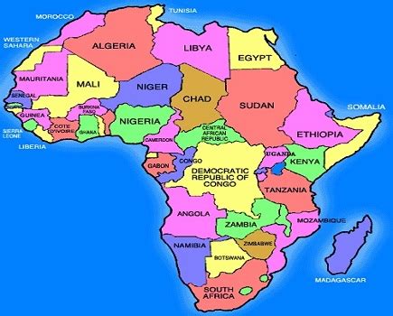 B l a c k b u l b L i s t: LIST OF AFRICAN COUNTRIES AND ...