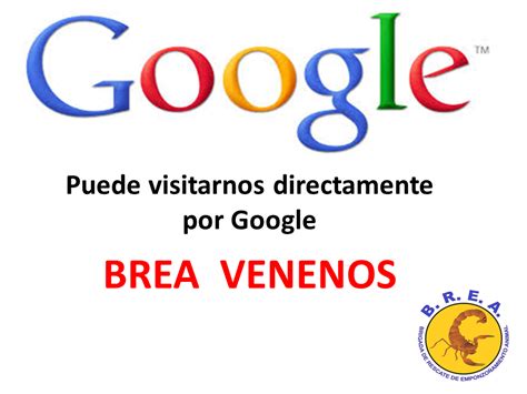 B.R.E.A. VENENOS: Vísitenos directamente por Google: BREA ...