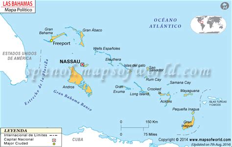 Bahamas Mapa