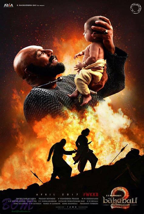 Bahubali 2 movie poster with release date   Pics Bollywood ...